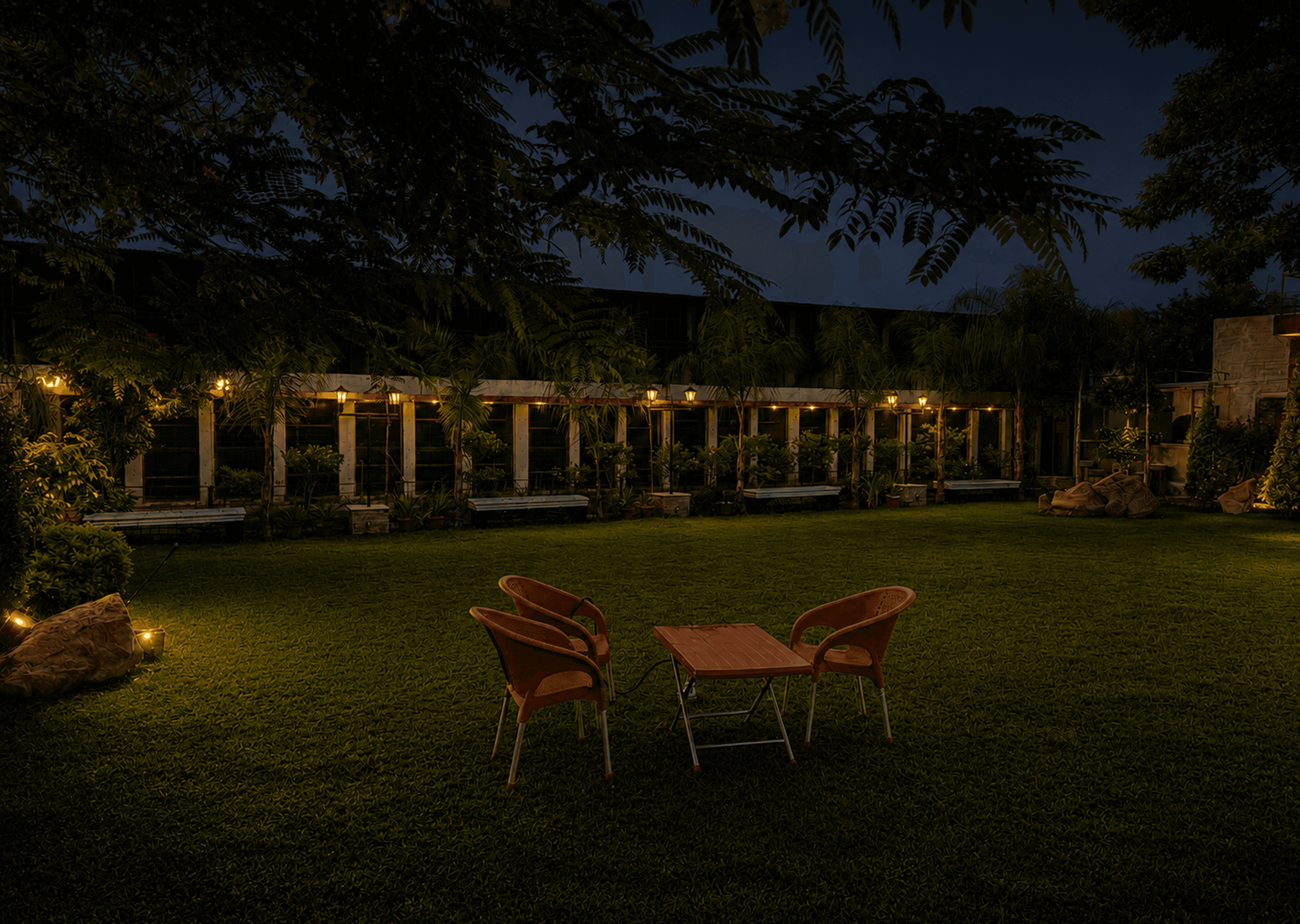 Reset Life Farmhouse luxury villa surrounded by greenery in Islamabad